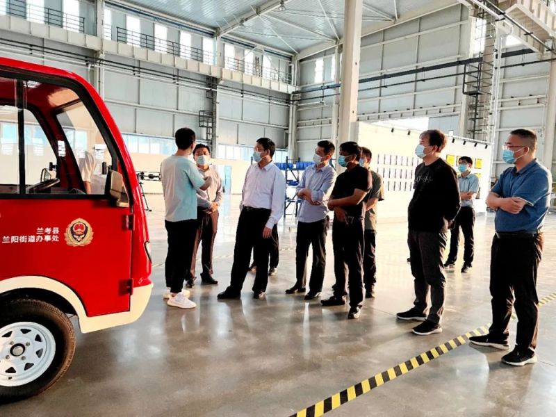 馬衛(wèi)縣長調(diào)研指導(dǎo)安陽獵鷹工廠 | 勉勵(lì)獵鷹擴(kuò)產(chǎn)能、申項(xiàng)目