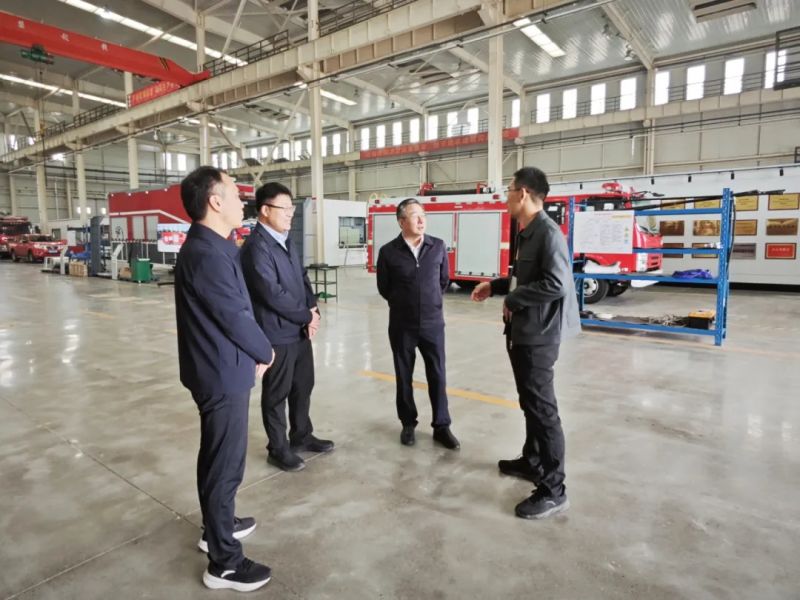 安陽市副市長王新亭到獵鷹調(diào)研